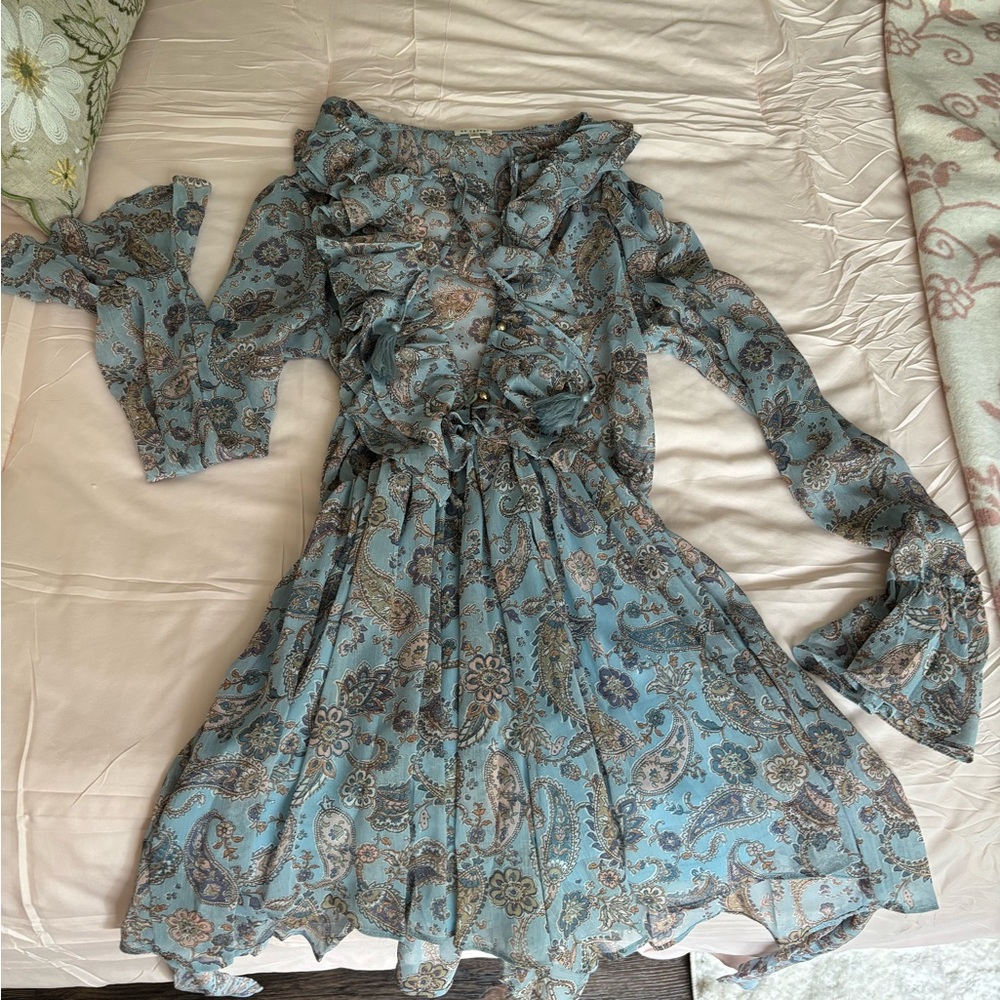 Floral jumper dress
